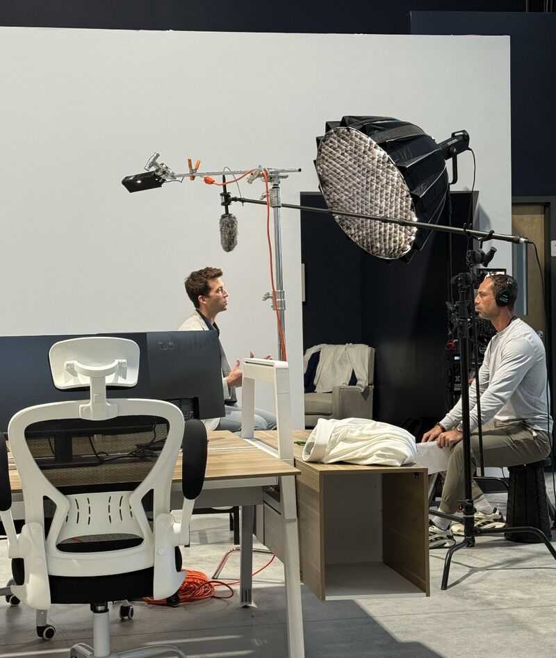 Video Content at New office